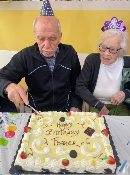 Compleanno Casa di riposo Il Diamante Genova Castelletto