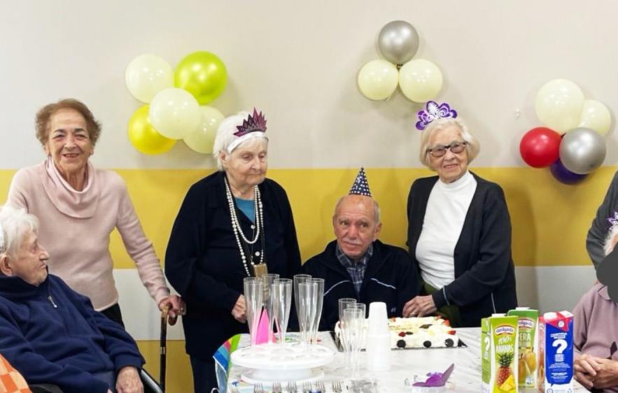 Compleanno Casa di riposo Il Diamante Genova Castelletto