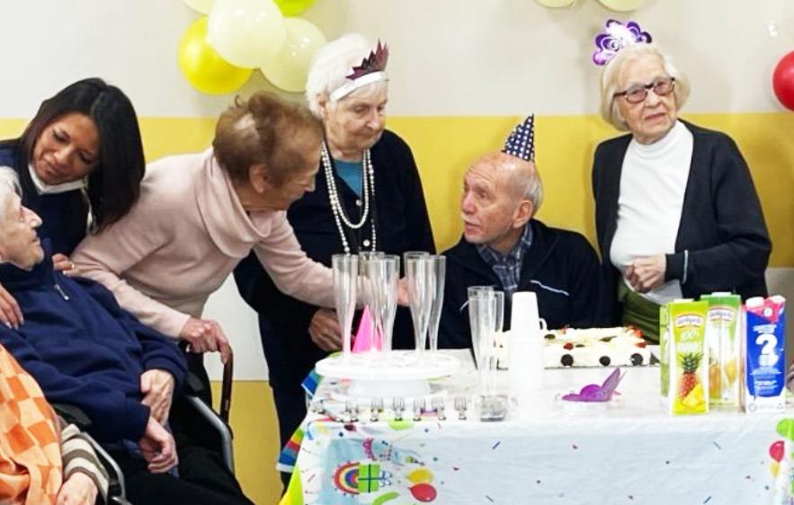 Compleanno Casa di riposo Il Diamante Genova Castelletto