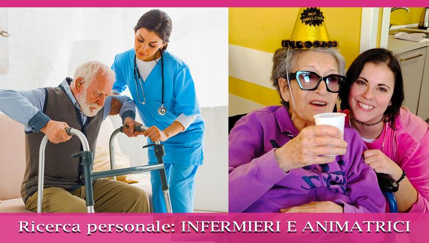 Annuncio Ricerca personale Genova: infermieri e animatrici