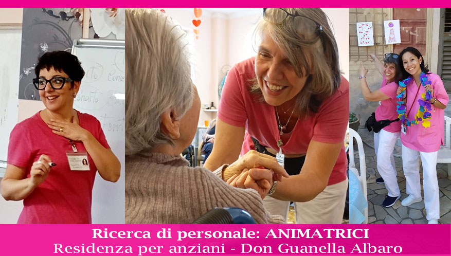 Offerta di lavoro Genova: Animatrici Casa di riposo Genova