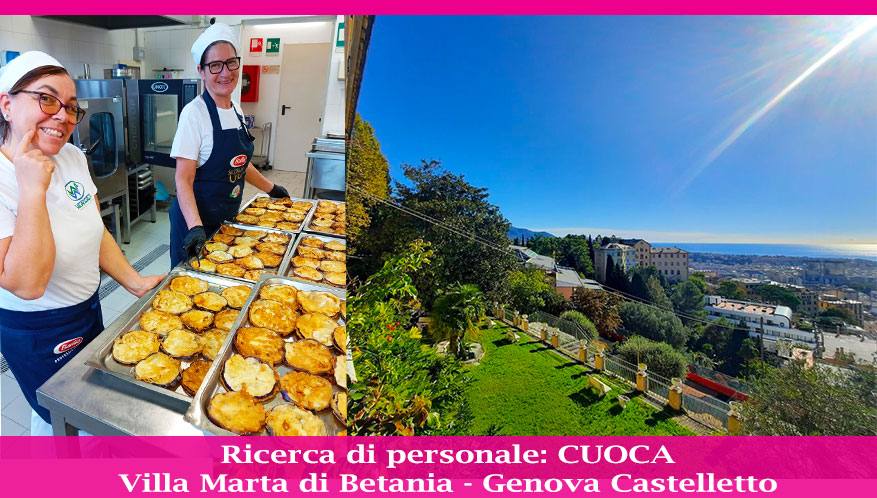 Offerta Lavoro Cuoco - Cuoca Genova