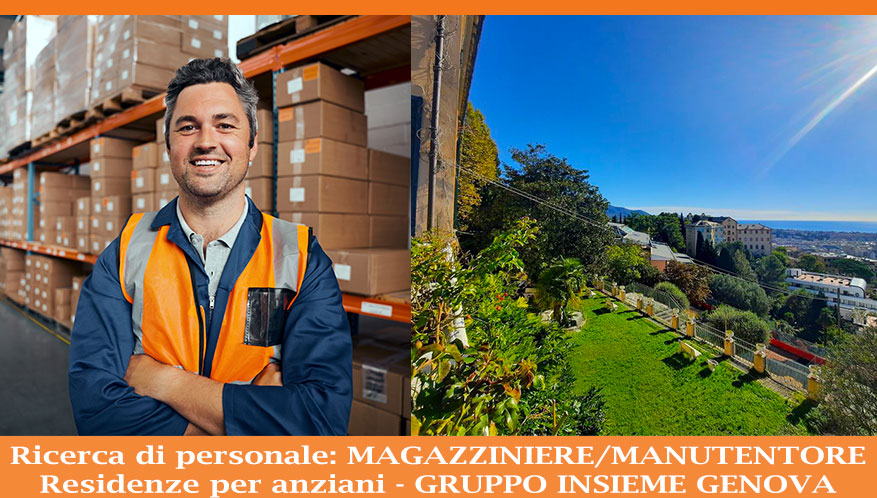 Offerta Lavoro Genova - magazziniere