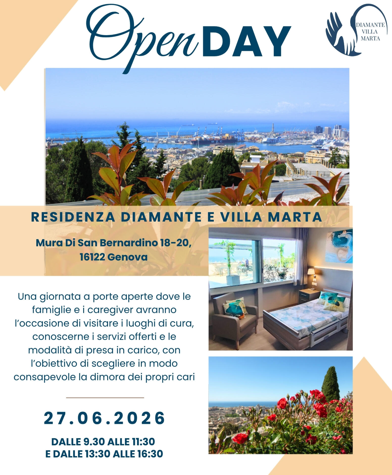 Open day Villa Marta di Betania e Diamante