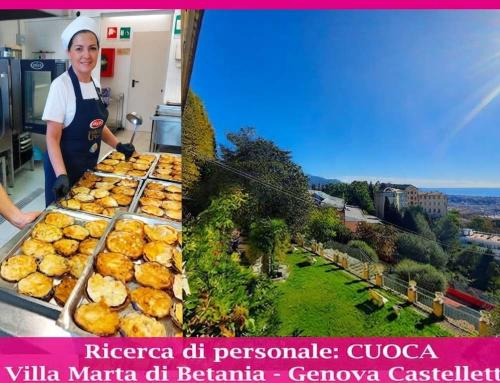 Ricerca di personale: Cuoca/Cuoco