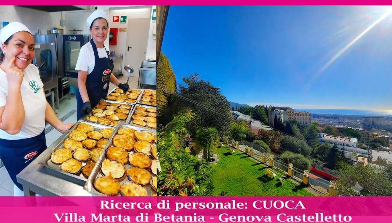 Ricerca cuoca - Villa Marta di Betania